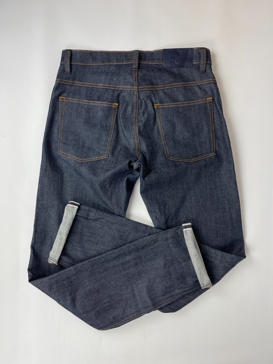 【関税&送料込み】Jil Sander Blue Cotton Jeans Jil Sander x Uniqlo J+ blue denim selvage jeans pants | eBay