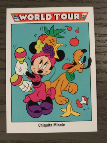 Chiquita Minnie Mouse - 1991 Impel Disney World Tour Card #206