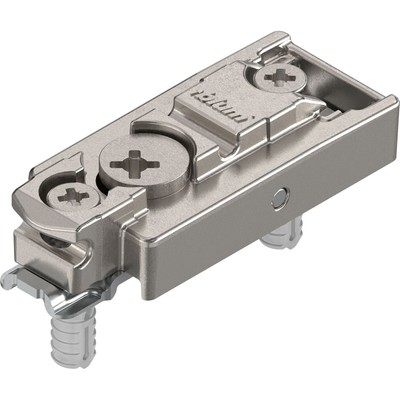 BLUM CLIP Exzenter Montageplatte gerade, Zink, EXPANDO, Distanz 3 mm