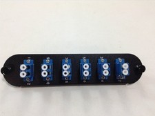 Corning CCH-CP12-A9 EQUIVALENT Plug In Connector Housing LC Duplex SM 12 Port