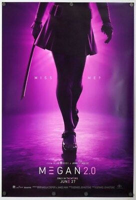 M3gan 2.0 Megan 2 - original DS movie poster 27x40 D/S 2025 Adv