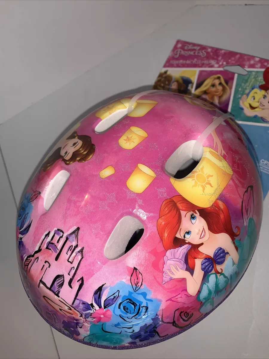 Disney princess best sale bike helmet