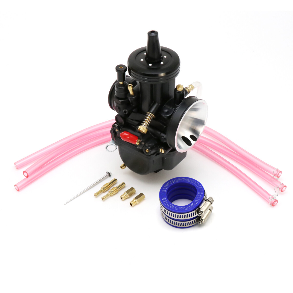 Carburatore AS Racing WOOSTAR 24mm Con Starter Manuale - Per Moto ATV 50cc 70cc 90cc 110cc 125cc 150cc 200cc 250cc 300cc - 3