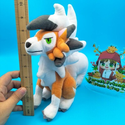 Dusk Lycanroc F065 Pokemon Sun Moon Takara Tomy Plush 10