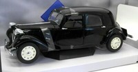 CitroëN Traction 11CV 1937 1:18 Solido Schwarz Metall Modellauto S1800903