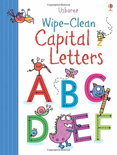 Wipe-Clean Capital Letters (Wipe Clean Books) By Jessica Greenwell,Kimberley Sc