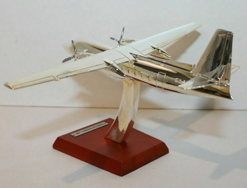 Atlas Editions Silver Classics 1:200 #7504006 1955 Fokker F-27 Friendship BNiSB Foto 3 de 4