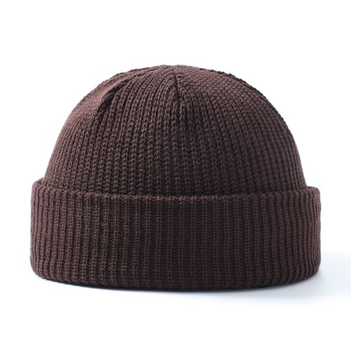 Winter Warm Hat Knit Cuff Beanie Cap Fisherman Watch Cap Daily Ski Hat Skullcap - Picture 37 of 40