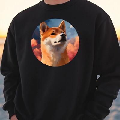 Shiba Inu Portrait Sweatshirt Kuschelig und Perfekt für jeden Anlass S bis 4XL