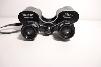 Bernina Binoculars 8X30 7.5 - Rare - Collectors - Stunningly Clear