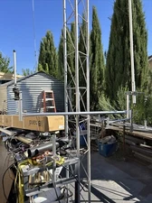 ANTENNA MOUNT--Dual Antenna Tower Stand off Mount 48" TOTAL.