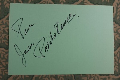 Pepito Romay - MEXICAN CINEMA - 41 el hombre perfecto  Autographed 1974
