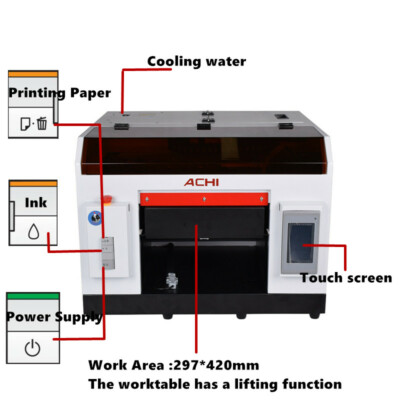 ACHI A3 UV-Drucker Mit Epson 1390 Kopf – Für Fla Produktbild-Vorschau 2