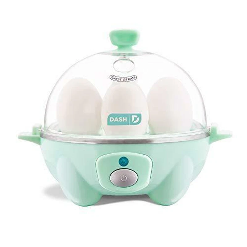 DASH Rapid Egg Cooker with 6 Egg Capacity for Perfect Hard Boiled Eggs