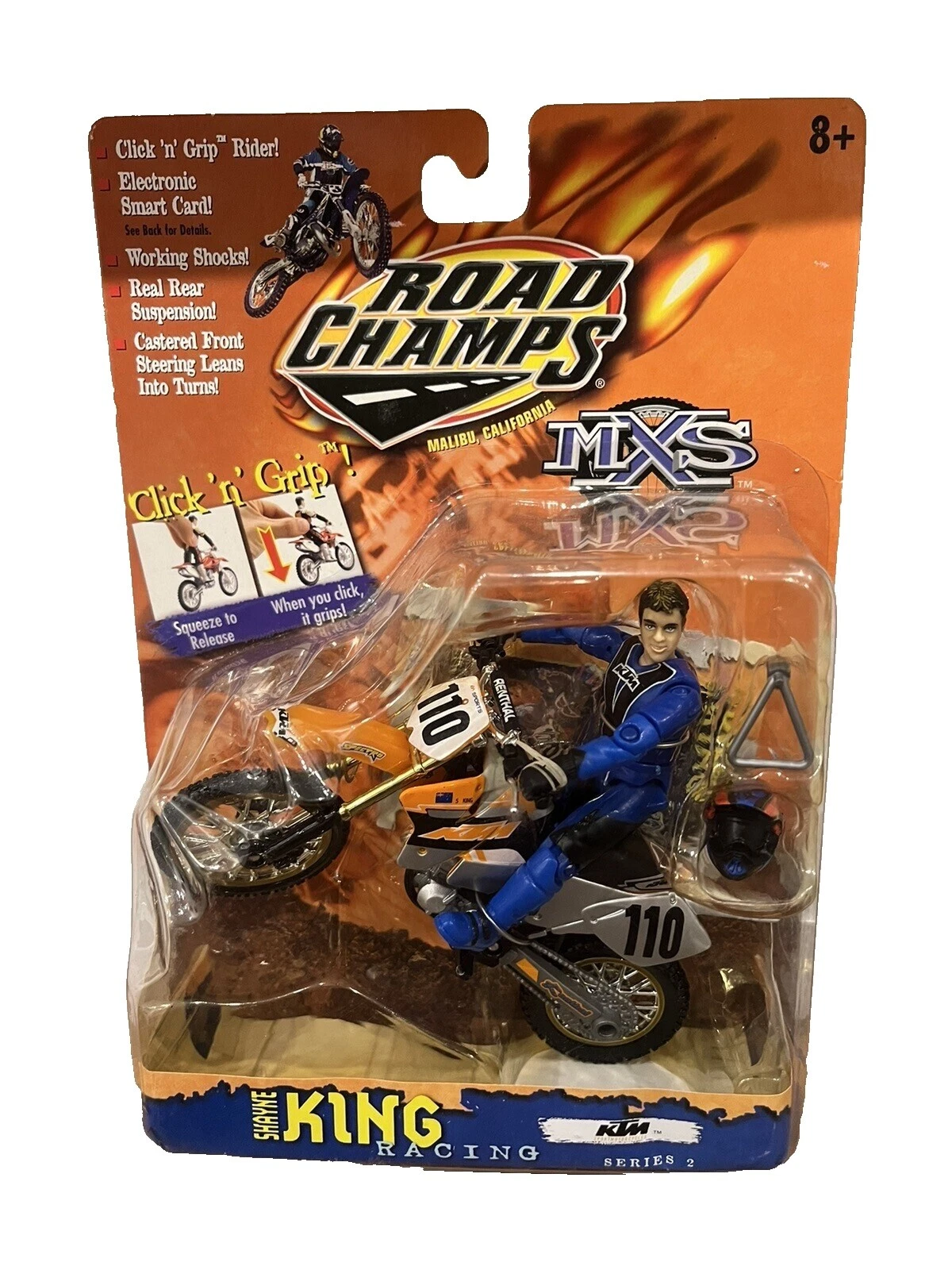 Fabricación de contemporáneo Road Champs 1:18 motocicletas y ATV diecast
