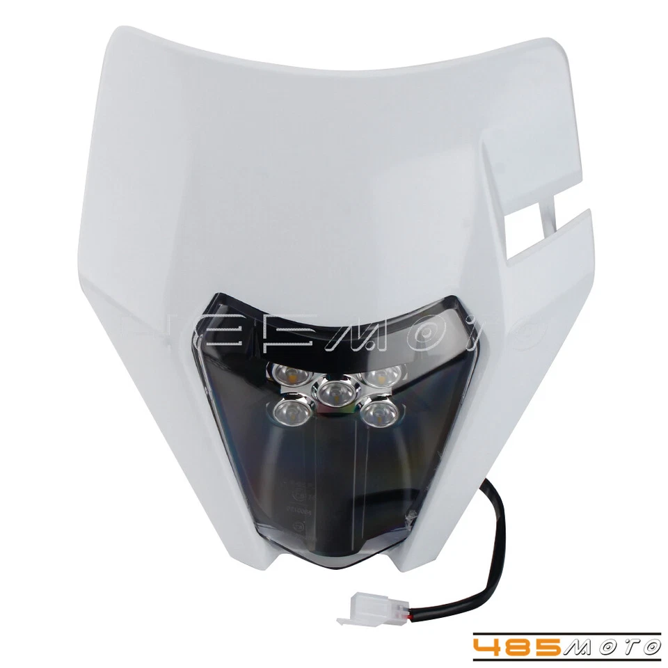 Faro LED para KTM XCW EXC SXF EXC Husqvarna FC FE TE TC Yamaha WR250F WR450F Foto 3 de 4