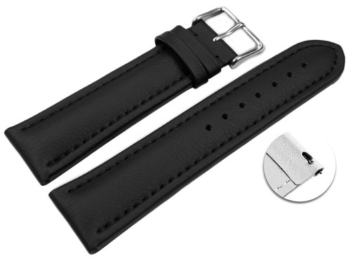 Bracelet Montre Vegan En Liège - Dégagement Rapide, 14mm à 22mm, Bleu