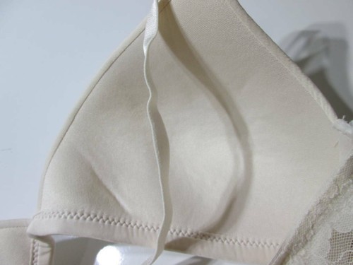 H&M Size 32B Bra Ivory Wireless Lined Racerback Lace Pullover Lingerie - Picture 4 of 6
