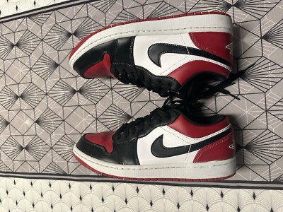 jordan 1 low bred toe