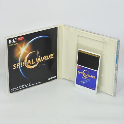SPIRAL WAVE PC Engine Hu 1860 pe
