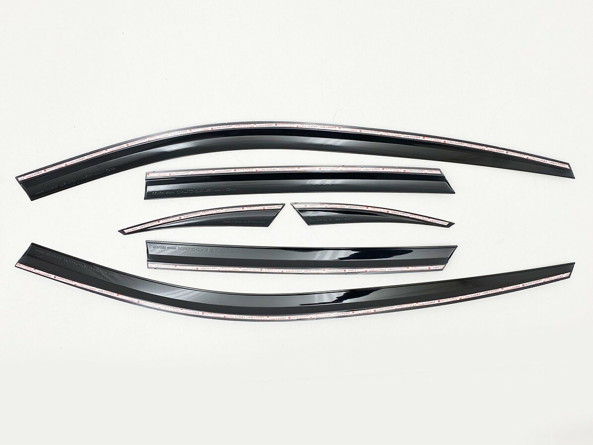 Auto Clover Wind Deflectors Set for Renault Captur 2020+ (6 pieces) eBay