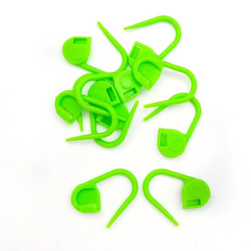 100 Pcs/Set Plastic Locking Safety Pins Knitting Stitch Markers Positioning Pins - Picture 7 of 11