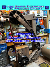 DELTA ROCKWELL 1 X 42 Belt Sander Grinder Whe...