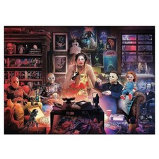 Horror Night Watch Party 1000-Piece Jigsaw Pu...
