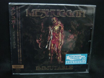 MESHUGGAH Immutable JAPAN CD Fredrik Thordendal's Special Defects Technical TM