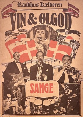 Vintage Raadhus Kaelderen VIN & OLGOD Sange (Paperback, Danish) | eBay