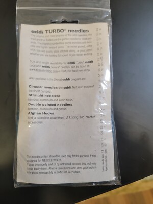 Addi Circular Turbo Rocket Lace Knitting Needles - US 09 (5.5mm) 47 Inch Blue Cord