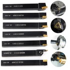 21Pcs Lathe Carbide Inserts Tool & Holder Wrench Mini Lathe Set Turning Tooling