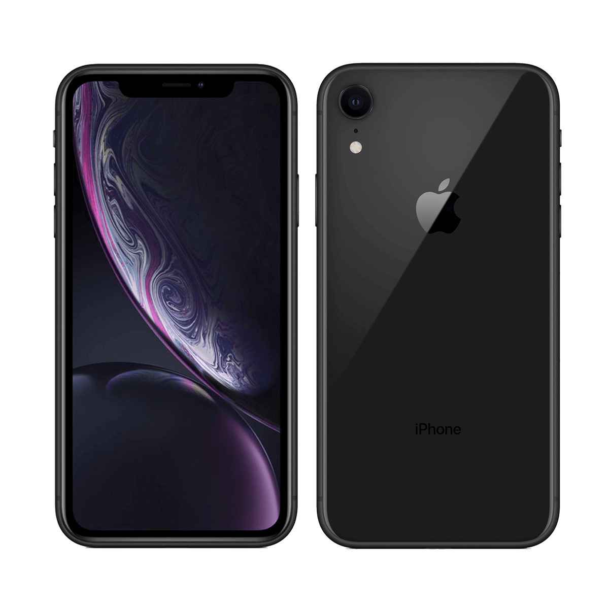 iPhone XR Black 128 GB Softbank - スマートフォン本体