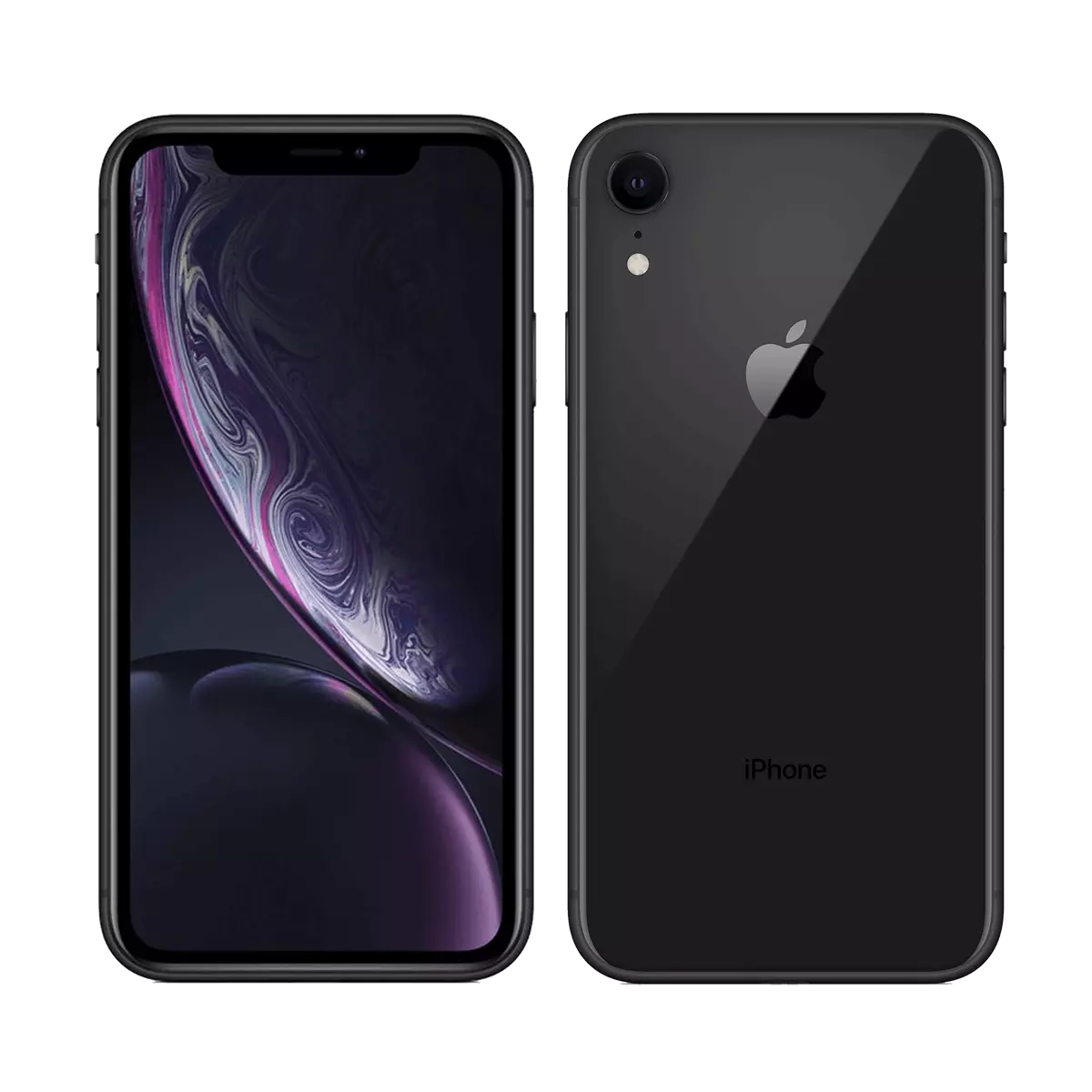 iPhone XR 64G ブラックスマートフォン本体 - スマートフォン本体