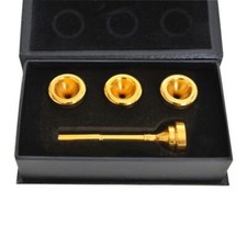Trumpet Mouthpiece 7c 5c 3c 1.5c Mouthpiece Gold Silver Plated With box