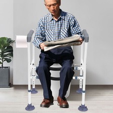 Elderly Bathroom Support Toilet Safety Rails Handrails Handicap Grab Bars Rails