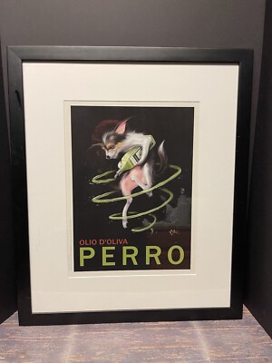 Wall Art Poster Print Entitled Oliva Olio Extra Vergine Chad Otis 26 x23 READ!