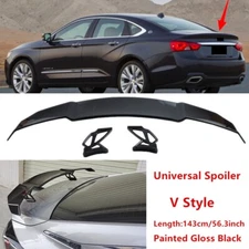 Fit For Chevrolet Impala 2014-2020 Rear Trunk Lid Racing Spoiler Wing Universal