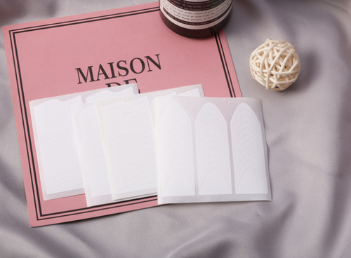 18Pcs French Tip Guide Sticker Manicure Stripe Edge Nail Art Toe Decoration NH20 - Picture 7 of 8