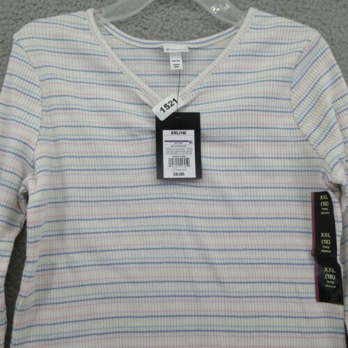 Art Class Girls Long Sleeve Stripped Shirt Multicolor XXL (18) MSRP: $9.00 - Picture 2 of 11