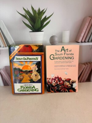 Lot of 2 Florida Gardening Books