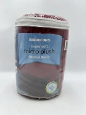 Biddeford heated throw micro Plush soft.   i7