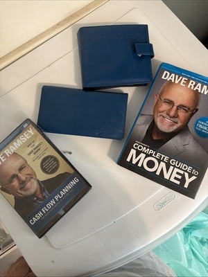 Dave Ramsey Financial Peace University Book & 10 DVD  W/Case Envelope System New