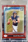 2024 Panini Donruss Optic - Rated Rookie Caleb Williams #201 Red Mojo Prizm (RC)