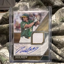 Topps 2026 Series 1 Nick Kurtz Major League Material Autograph Athletics