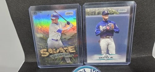 Topps 2026 Ken Griffey Jr. Stadium Club Seattle Mariners MLB 2 Card Lot