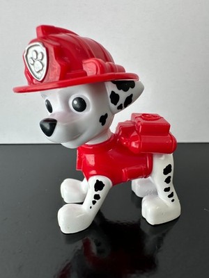 Paw Patrol Mighty Pups Marshall 2'' Dalmatian Dog Figure   Great Condition