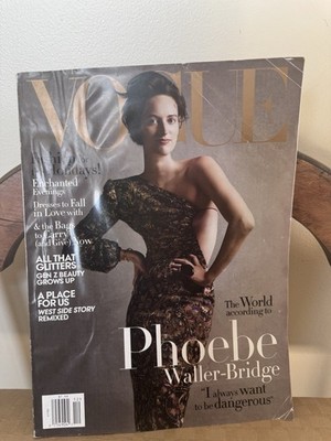 Vogue Magazine December 2019 Phoebe Walter-Bridge DANGEROUS