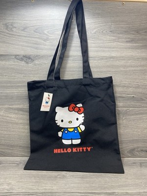 Sanrio Hello Kitty Black Graphic Tote Bag Forever 21  One Size Black Reusable