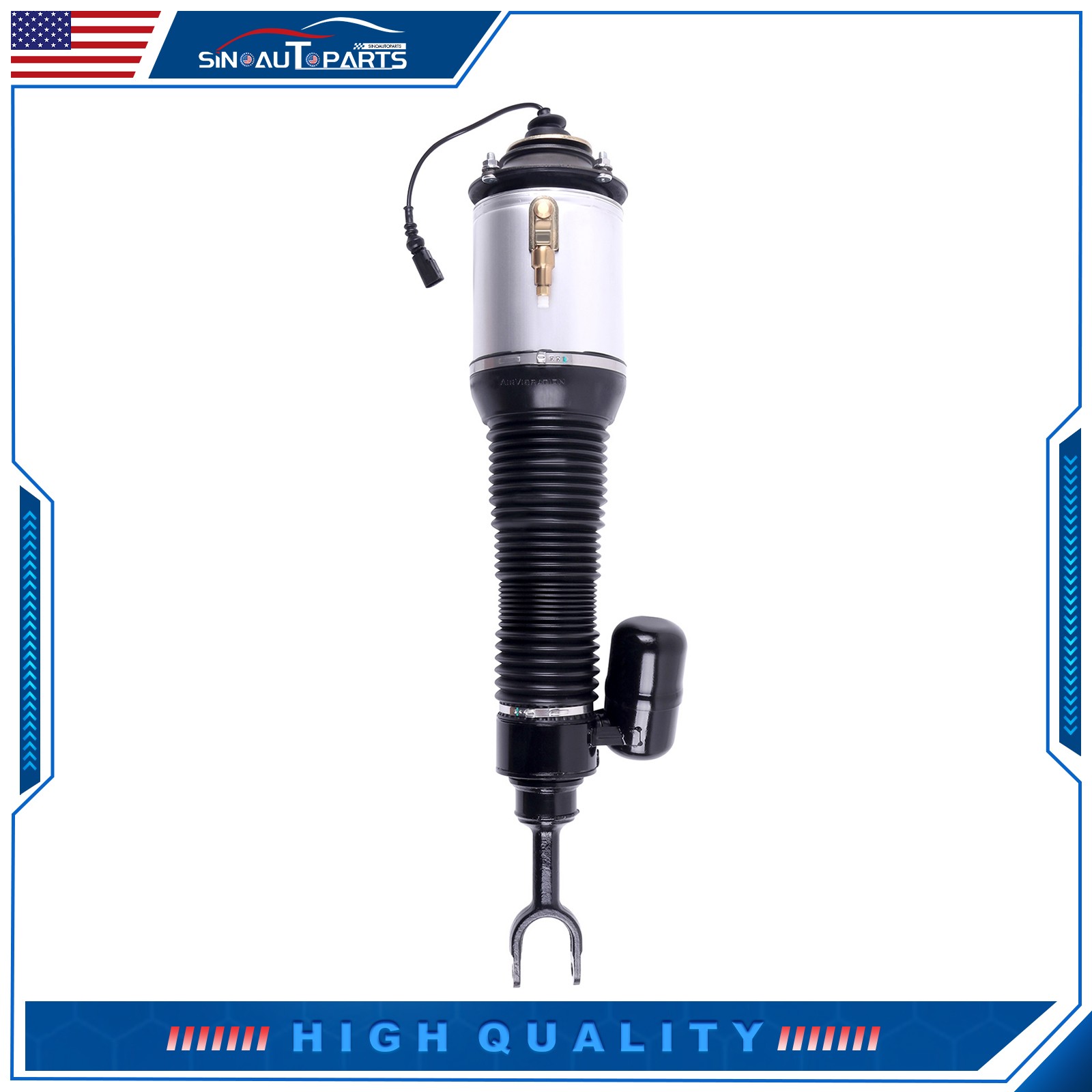 Bentley Continental GT 2006-2012 FRONT+LEFT Air suspension strut